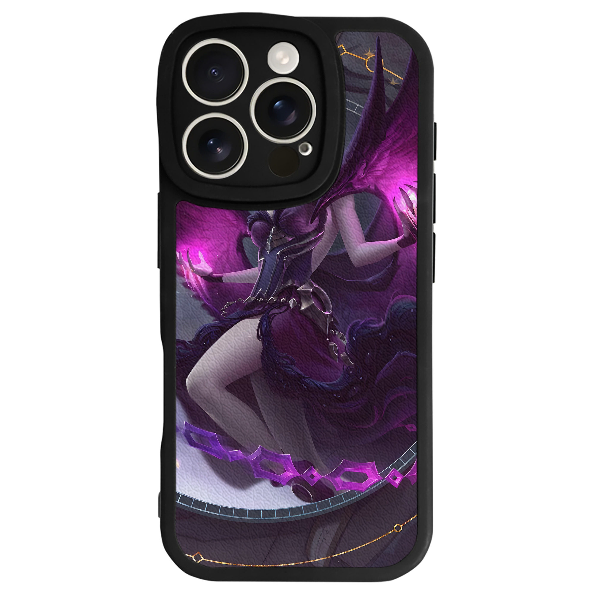 リーグ・オブ・レジェンド League of Legends LOL 【iPhone 16シリーズ対応】シリコンスマホケース（レザー調） 材質：シリコン